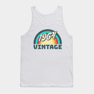 1964 vintage, 60th birthday, 1964, vintage, turning 60, awsome 60th, birthday gift, best year Tank Top